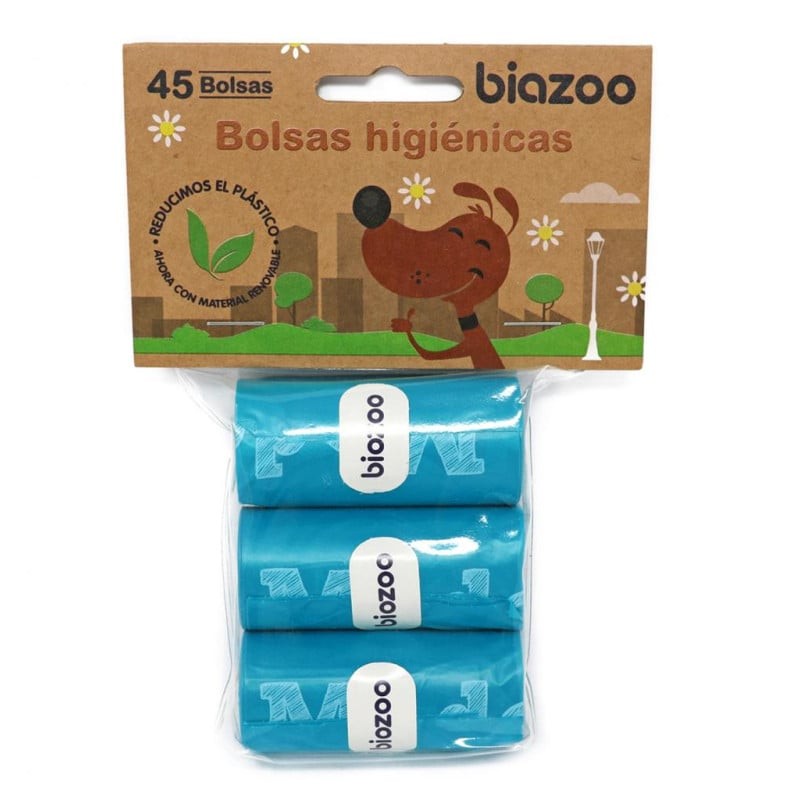 BOLSAS RECOGE EXCREMENTOS 3 ROLLOS X 15UND