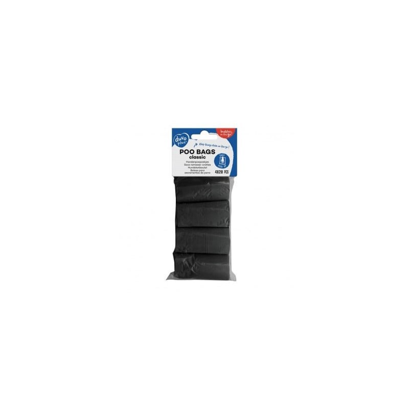 BOLSA HIGIENICA NEGRA 4 ROLLOS X 20UND