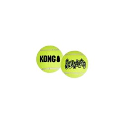 KONG SQUEAKER TENNIS BALL LARGE PACK 2UND