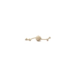 NATURAL PELOTA 6,5CM CON TIRADORES 32CM
