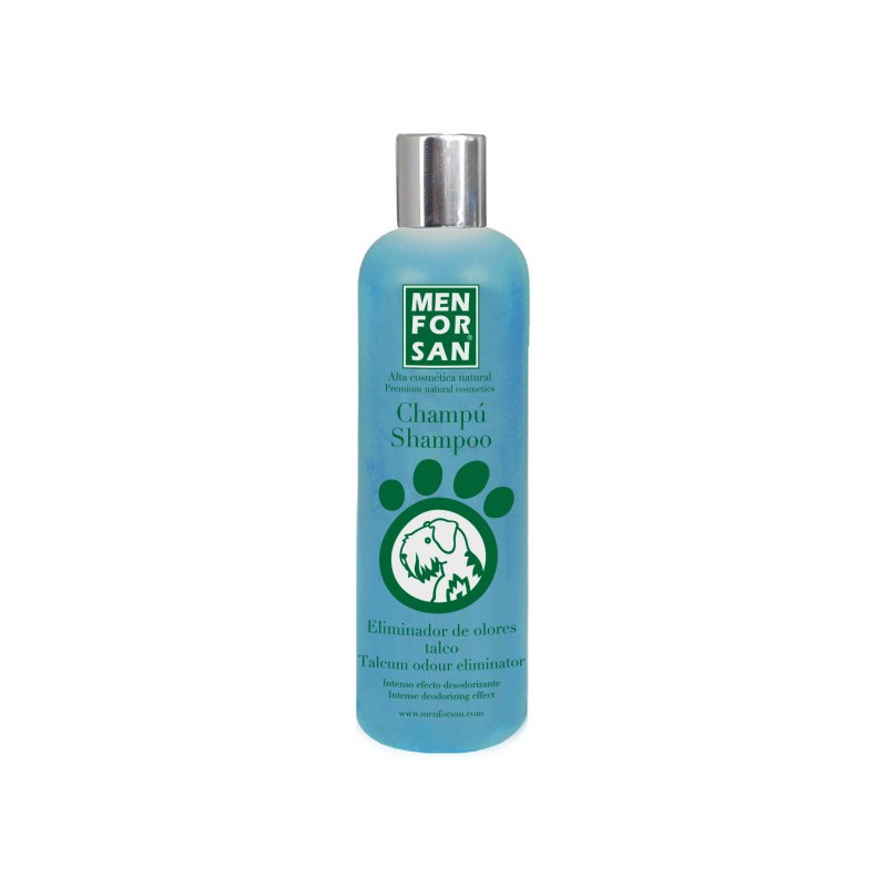MENFORSAN CHAMPU ELIMINADOR OLORES TALCO 300ML
