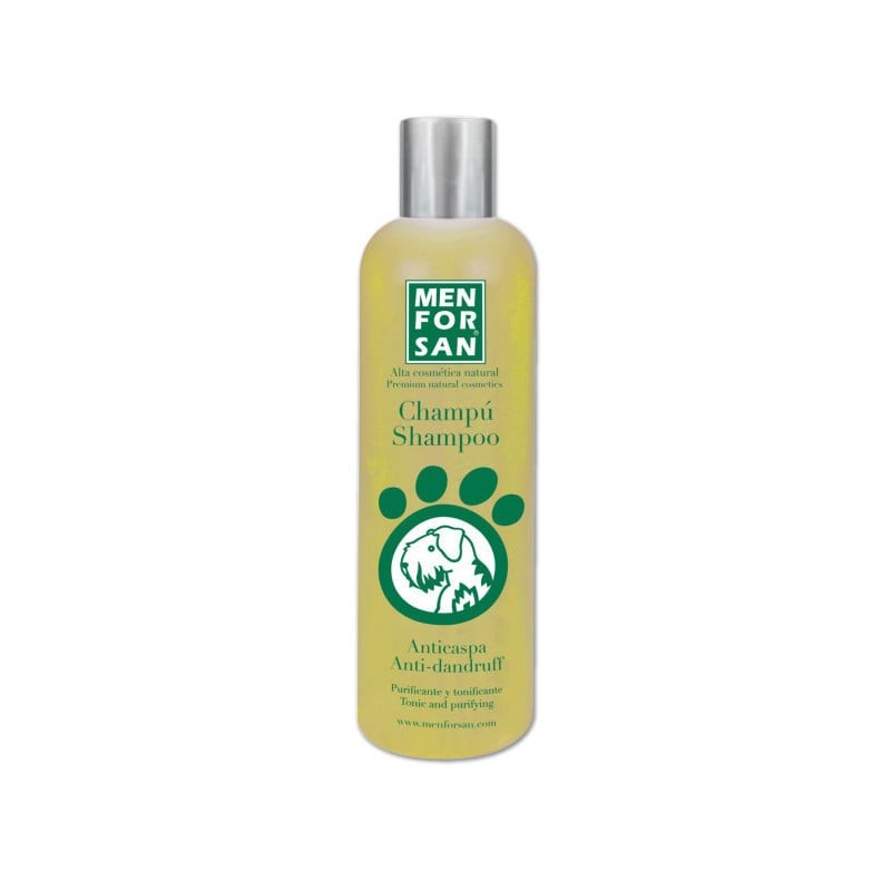 MENFORSAN CHAMPU NATURAL ANTICASPA CON LIMON 300ML