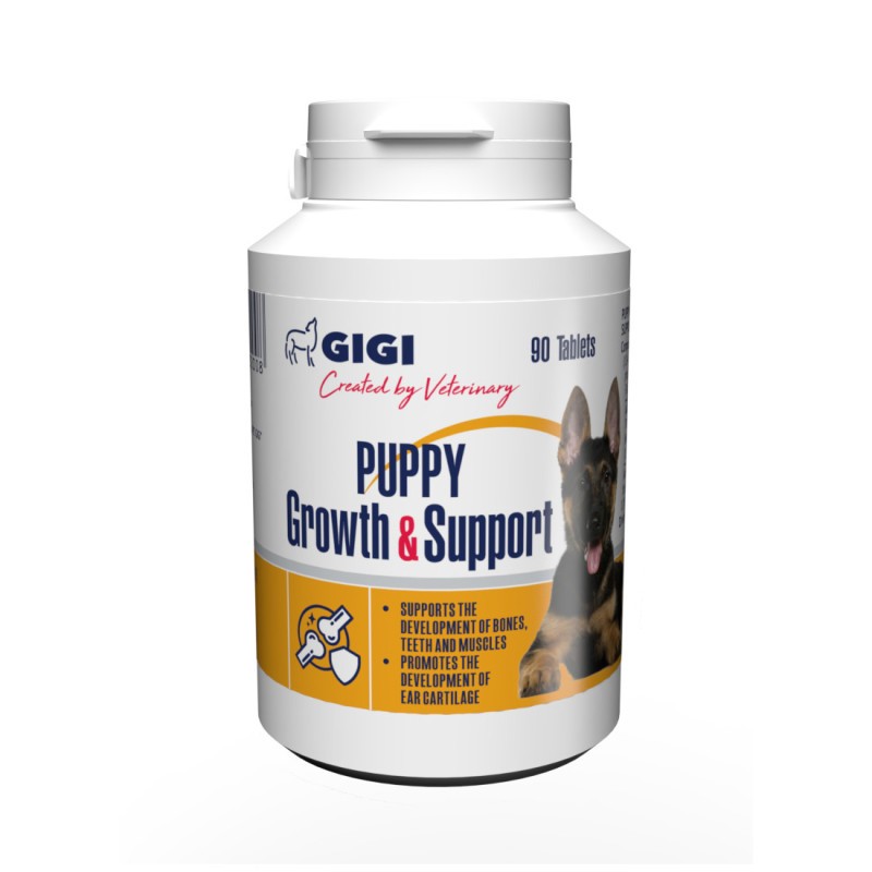 GIGI SUPL. PUPPY GROWTH & SUPPORT 90 TAB.
