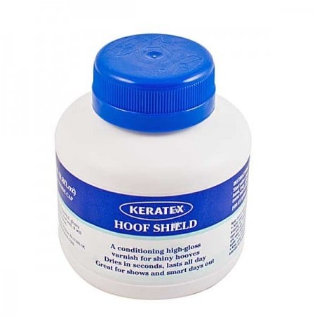 KERATEX HOOF SHIELD 250ML.BARNIZ ABRILLANTADO