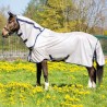 MANTA ANTIMOSCAS C/CUBRECUELLO MIO BRONZ/MARIN 5´6/115/168