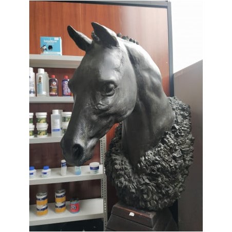 CABEZA DE CABALLO DE BRONCE 1.10M ALTURA