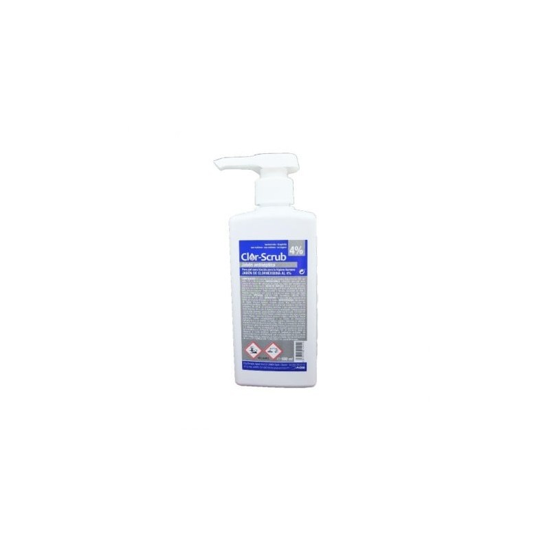CLOR-SCRUB JABON 4% 500 ML