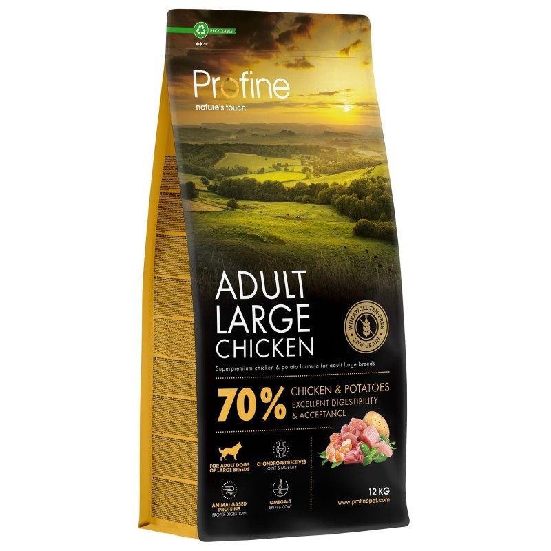 PROFINE ADULT LARGE CHICKEN 12KG