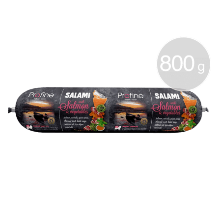 PROFINE SALCHICHA SALMÓN 800GR