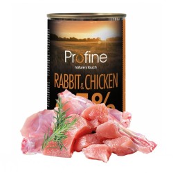 PROFINE LATA 65% CONEJO Y POLLO 6X400GR
