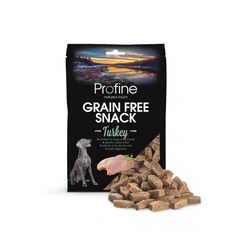 PROFINE GRAIN FREE SNACK TURKEY 200GR