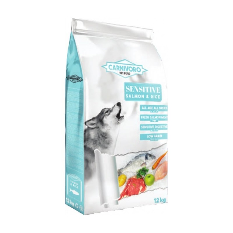 CARNIVORO SENSITIVE SALMON ARROZ 12KG