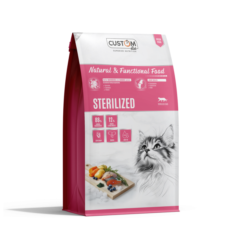 CUSTOM CAT ESTERILIZADO 6KG