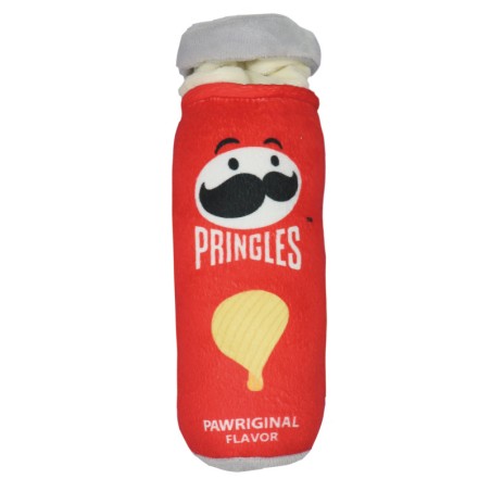 PRINGLES SQUEAKER DOG PLUSH 26X7CM