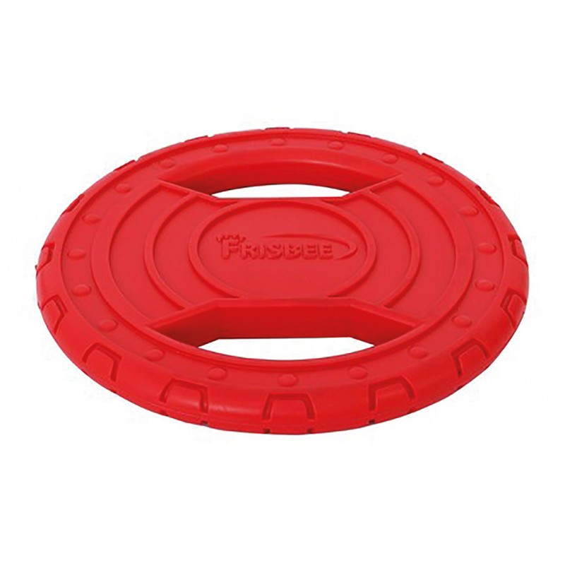 PLAYER ONE FRISBEE TPR ROJO 20CM