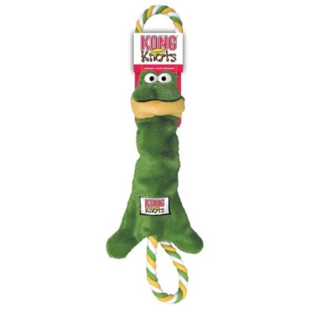 Green Fun Toy Rana con Cuerda 11,5x20cm