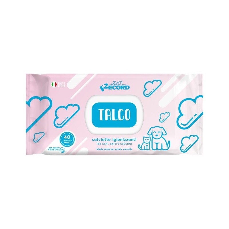 RECORD TOALLITAS TALCO 40UND 30X20CM
