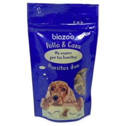 HUESITOS DUO POLLO Y CAZA 100GR