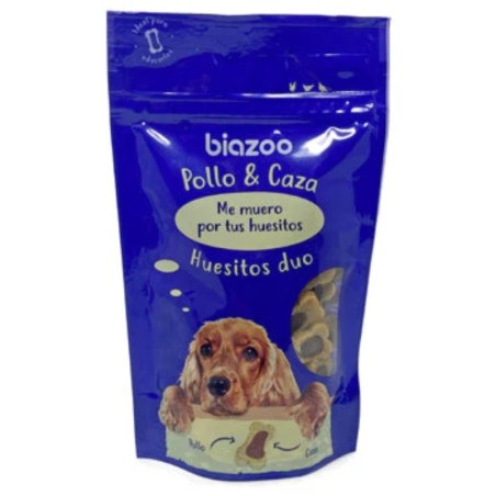 HUESITOS DUO POLLO Y CAZA 100GR