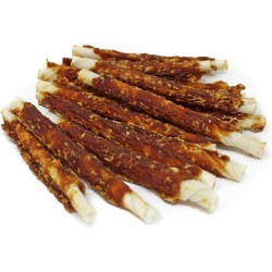 STICK CUERO TRENZADO CON POLLO 500GR