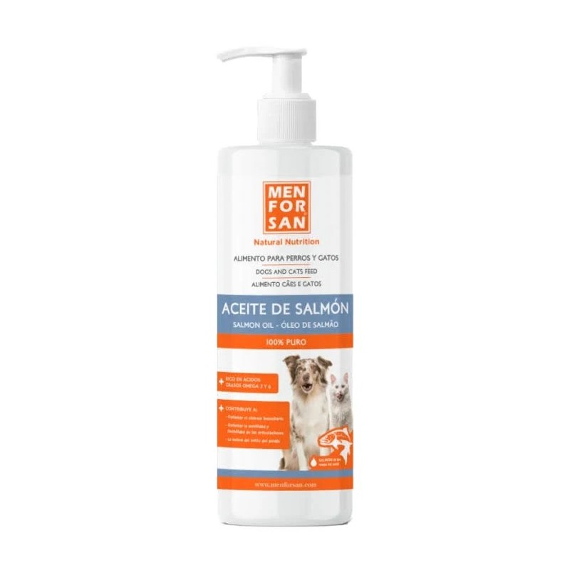 MFS ACEITE DE SALMON PERRO Y GATO 500ML