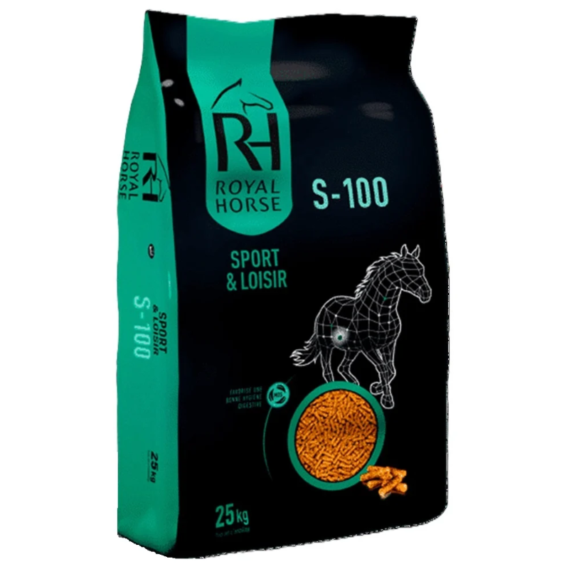 PIENSO CABALLOS S-100 ROYAL HORSE 25KG