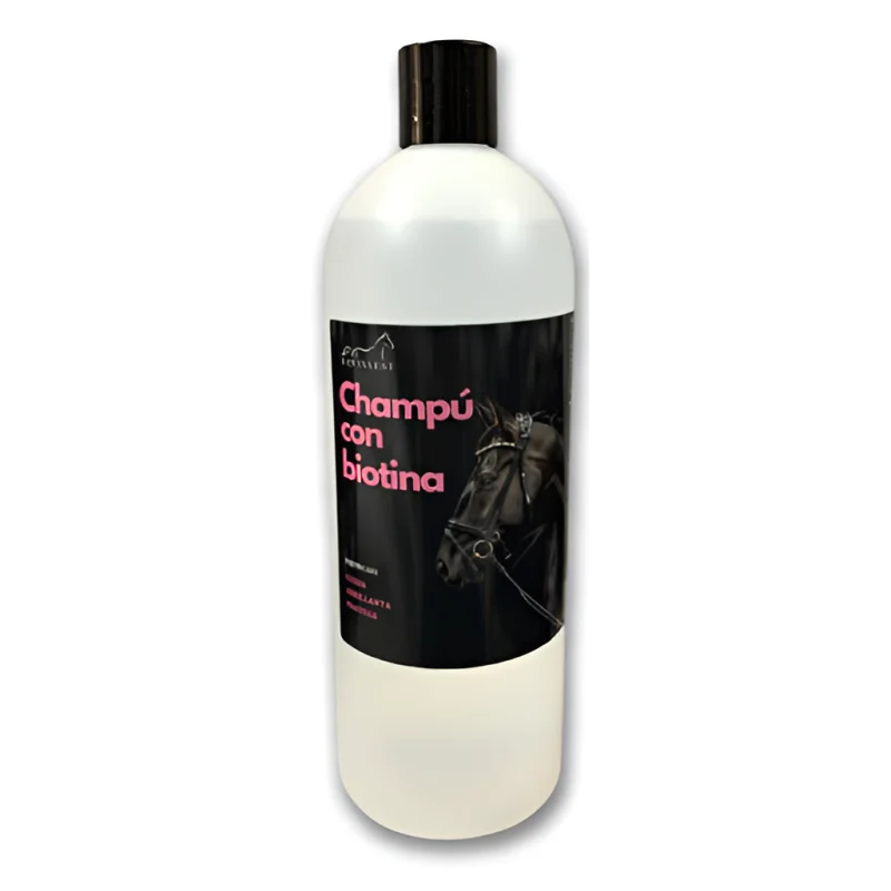 EQUINCARE CHAMPÚ CON BIOTINA PARA CABALLOS – 1 LITRO