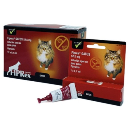 FIPREX CAT (GATO) 12 PIPETAS