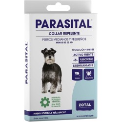 COLLAR ANTIPARASITARIO PERRO PEQUEÑO PARASITAL (60CM)