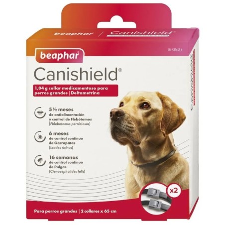 COLLAR CANISHIELD 65CM  X2