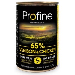 PROFINE LATA 65% VENISON & CHICKEN 6X400GR