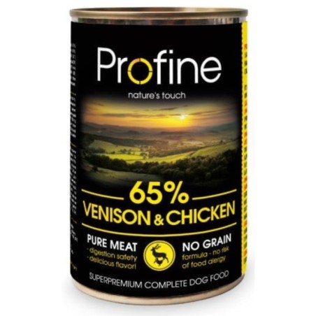 PROFINE LATA 65% VENISON & CHICKEN 6X400GR
