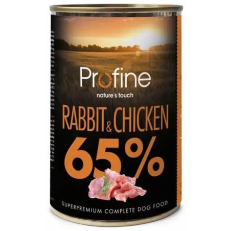 PROFINE LATA 65% CONEJO Y POLLO 6X400GR