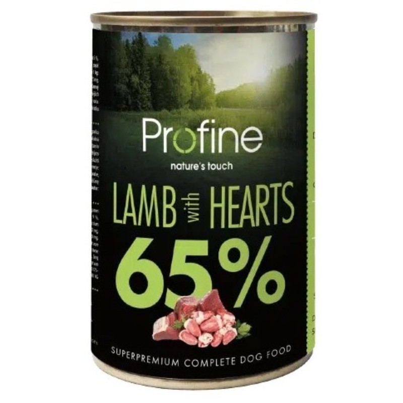 PROFINE LATA 65% LAMB WITH HEARTS 6X400GR