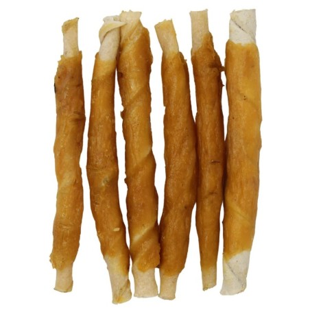 PALITO DE CUERO CRUDO ENVUELTO EN POLLO 80GR